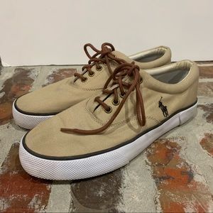 Polo Ralph Lauren Men’s Shoes Forestmont II Tan Brown Pony Size 8D